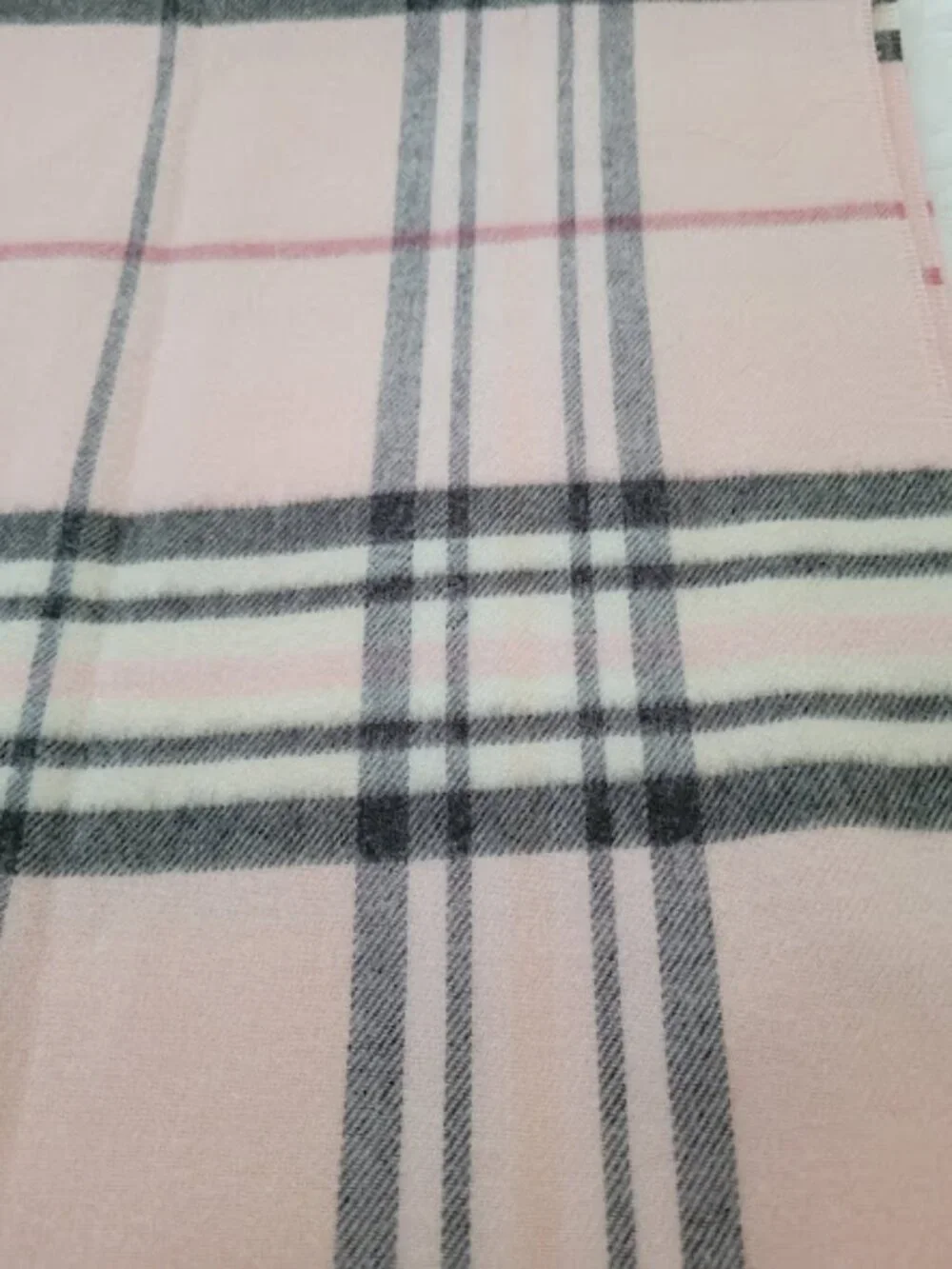Lord &Taylor Pink & Black Scarf